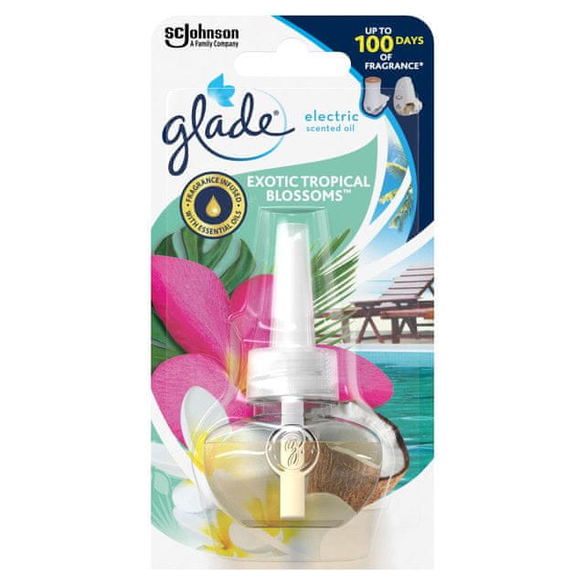 Glade Electric Exotic Tropical Blossoms náplň (20 ml)